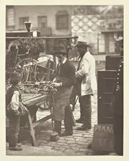 John Thomson Collection: The Street Locksmith, 1881. Creator: John Thomson