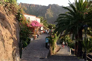 Tenerife Prints: Street in Masca, Tenerife, Canary Islands, 2007