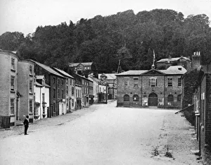 Montgomery Prints: A street in Montgomery, Wales, 1924-1926. Artist: E Bastard