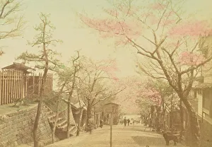 Street in Native Town of Yokohama, 1897. Creator: Ogawa Kazumasa