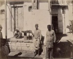 Neighbourhood Prints: Street near Khardar, Karachi, India, 1897. Creator: Unknown