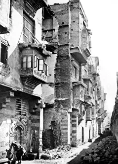 Henri Bechard Prints: Street, Nubia, Egypt, 1887. Artist: Henri Bechard