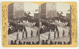Bennett H H Prints: Street Parade, 1886 / 88. Creator: Henry Hamilton Bennett
