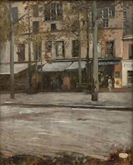 A Street in Paris. Study from Montmartre. Creator: Hugo Birger