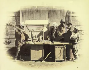 Street Refreshment Stall, 1863-1868. Creator: Felice Beato