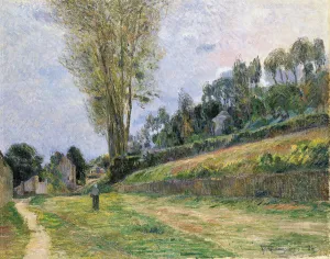 Street in Rouen, 1884. Artist: Gauguin, Paul Eugene Henri (1848-1903)