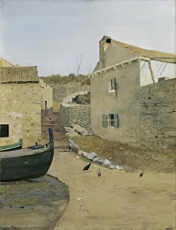 Historicism Prints: Street in Rovenska, (after 1897?). Creator: Eugen Jettel