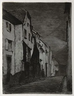 Street at Saverne. Creator: James McNeill Whistler (American, 1834-1903)