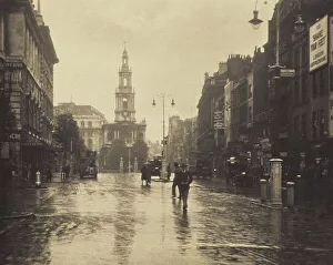 Photograph Album Prints: [Street scene]. From the album: Photograph album - London, 1920s. Creator: Harry Moult