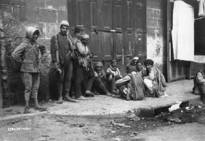 Lebanese Prints: Street scene, Beiruit, Lebanon, c1920s-c1930s(?)