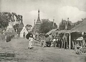 Bhamo Gallery: Street Scene, Bhamo, 1900. Creator: Unknown