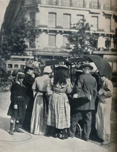 Stalls Prints: Street Scene, c1877-1927, (1929). Artist: Eugene Atget