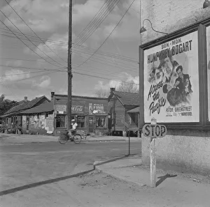Street scene, Daytona Beach, Florida, 1943. Creator: Gordon Parks
