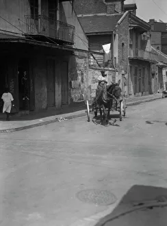 French Quarter Prints: Street scene in the French Quarter