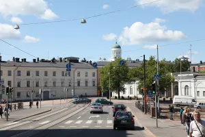 Protestantism Gallery: Street scene, Helsinki, Finland, 2011. Artist: Sheldon Marshall