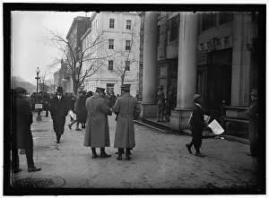Street Scene, near G Street, Washington, D.C. between 1913 and 1918. Creator: Harris & Ewing. Street Scene, near G Street, Washington, D.C. between 1913 and 1918. Creator: Harris & Ewing