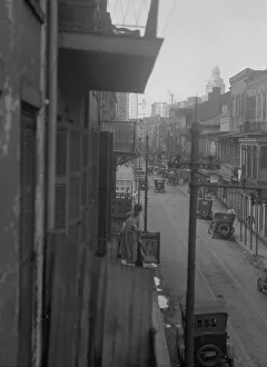 Shutters Prints: Street scene, New Orleans or Charleston