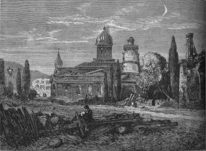 Sevastopol Prints: A Street in Sebastopol after the Siege, c1880. Artist: Richard Principal Leitch