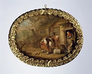 Cornelis Duserd Prints: The Street Seller, c.1690-c.1710. Creator: Cornelis Dusart