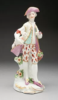 Derby Porcelain Manufactory England Gallery: Street Seller, Derby, c. 1765. Creator: Derby Porcelain Manufactory England