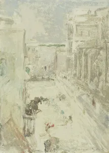 Street in Seville, 1905. Creator: Charles Conder