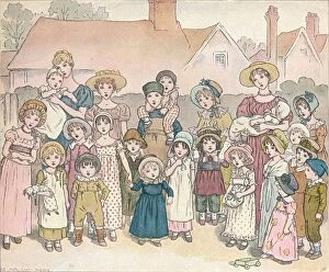 Childrens Book Collection: The Street Show, c1892, (1906). Creator: Catherine Greenaway