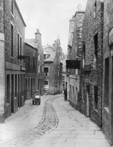 Orkney Prints: A street in Stromness, Orkney, Scotland, 1924-1926. Artist: Thomas Kent