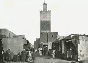 Tunisia Gallery: Street in Tunis, Tunisia, 1895. Creator: W &s Ltd