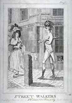 Meeting Collection: Street Walkers, 1786. Artist: Benjamin Smith