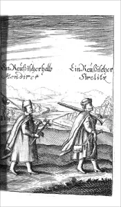 Smuta Prints: Streltsy (from Georg Adam Schleissing Derer beyden Czaaren in Reussland Iwan und Peter Alexewiz)