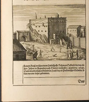 Muscovy Prints: The Streltsy in Kitay-gorod (Illustration from Travels to the Great Duke of Muscovy and the King of Artist)