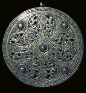 Niello Prints: The Strickland Brooch, Anglo-Saxon, mid-9th century