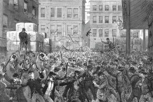 Dock Worker Prints: The Strike at Sydney; Wool being conveyed by the Owners with the help of Friends and Special Const Creator: Unknown