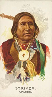 Apache Gallery: Striker, Apache, from the American Indian Chiefs series (N2) for Allen &