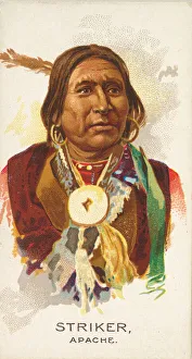 Apache Prints: Striker, Apache, from the American Indian Chiefs series (N2) for Allen &amp
