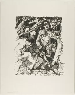 Striking Collection: Striking Arguments, January 1898. Creator: Theophile Alexandre Steinlen