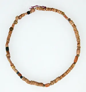 Kharga Oasis Prints: String of Beads, Coptic, 4th century. Creator: Unknown