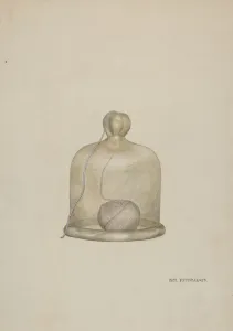 String Gallery: String Bowl, c. 1941. Creator: Paul Poffinbarger