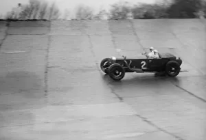 Barc Prints: Stripped Invicta 4-seater racing at a BARC meeting