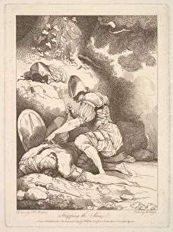Blyth Collection: Stripping the Slain, November 15, 1779. Creator: Robert Blyth