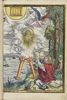 Albrecht 1471 1528 Prints: The strong angel. John devours the book