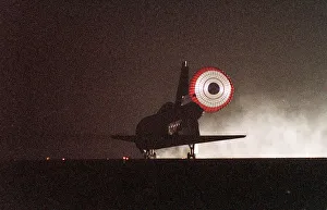 John F Kennedy Space Center Collection: STS 106 Atlantis landing at Kennedy Space Center, Florida, USA, 2000. Creator: NASA
