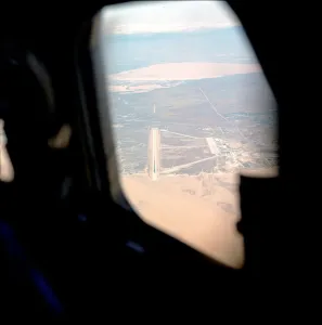 Images Dated 22nd October 2021: STS-6 on approach to Edwards Air Force Base, California, USA, April 9, 1983
