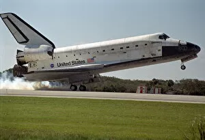 Landing Collection: STS-95 Landing, Florida, USA, 1998. Creator: NASA