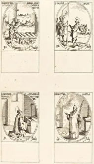 Saint Ignatius Prints: Sts. Donatilla, Maxima & Secunda; St
