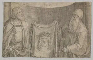Sts. Peter and Paul With the Vernicle, 1517. Creator: Lucas van Leyden