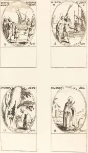 Abbot Collection: Sts. Vitus, Modestus, & Crescentia;Sts. Julitta & Quiricus;St