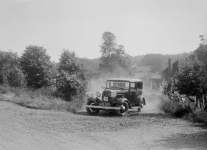 Studebaker of JS Steele competing in the BOC Hill Climb, Chalfont St Peter, Buckinghamshire, 1932