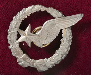 Student Pilot Badge, Lafayette Flying Corps, First World War, 1914-1919. Creator: Unknown