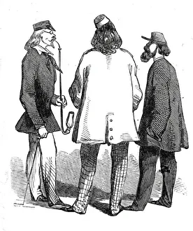 Caps Prints: Students at Bonn, 1845. Creator: Unknown